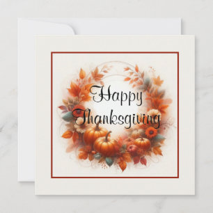 Carte Happy Thanksgiving