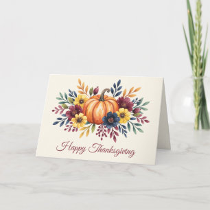 Carte Happy Thanksgiving