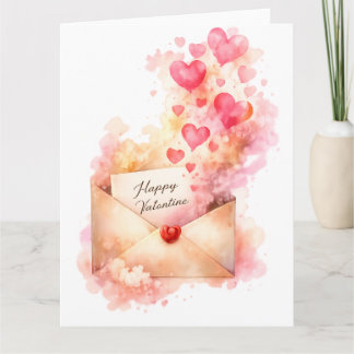 Carte Happy Valentine Romantic Love