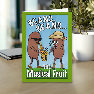 Carte Haricots, Haricots, Fruits Musicaux