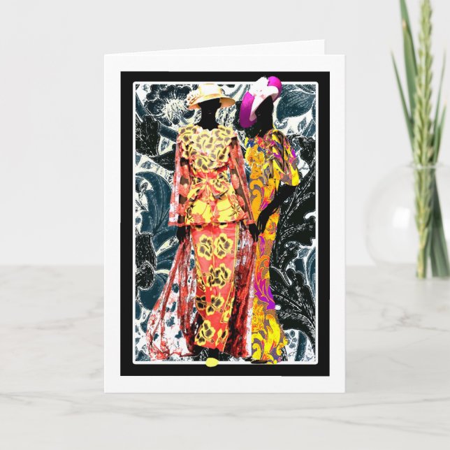 Carte Harlem Renaissance Early Twenties Art Déco (Devant)