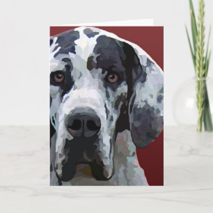 Carte Harleqiuin great dane