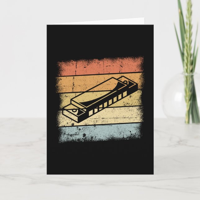 Carte Harmonica Motif (Devant)