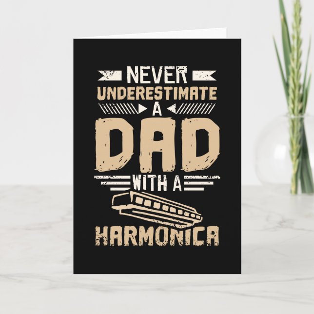 Carte Harmonica Papa (Devant)