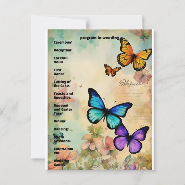 Carte "Harmonie des coeurs" (Devant)