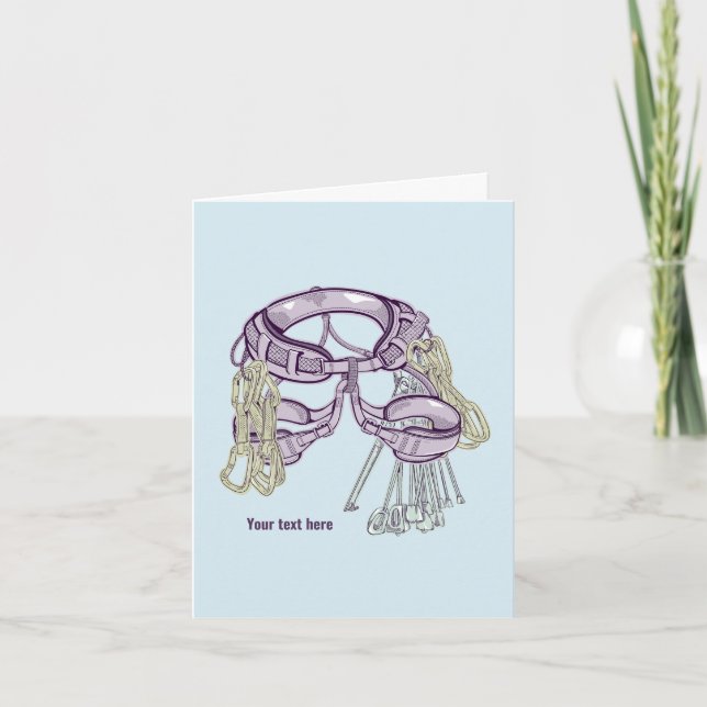 Carte harnais et équipement escalade de commerce (Devant)