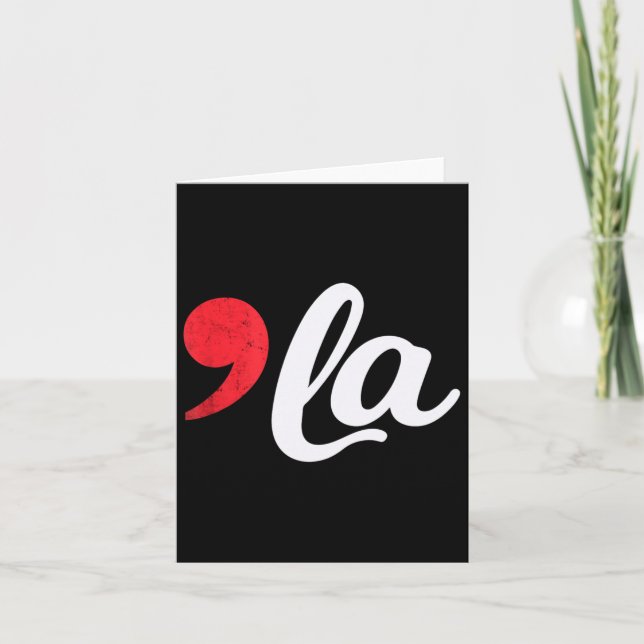 Carte Harris 2024 Président Comma La Funny 1 (Devant)