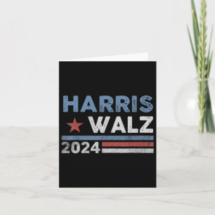Carte Harris Waltz 2024 Élection Kamala Harris Tim Waltz
