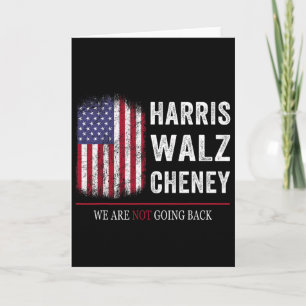 Carte Harris Wheimer Cheney - Merci Liz Républicain S