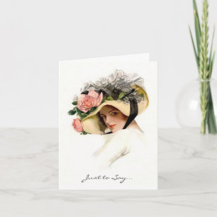Carte Harrison Fisher "June"