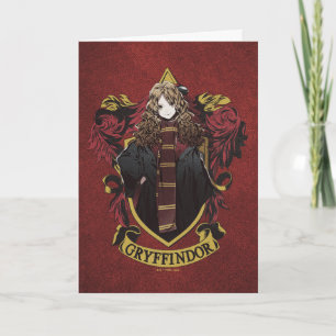 Carte HARRY POTTER™   Anime Hermione House Crest
