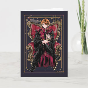 Carte HARRY POTTER™ Anime Ron Weasley Seated
