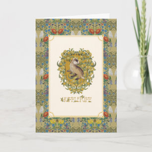 Carte HARRY POTTER™   Blason de POUFFELEUR™