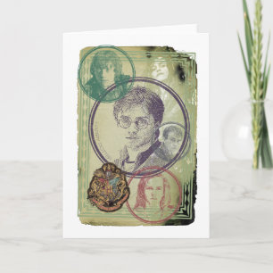 Carte Harry Potter Collage 9