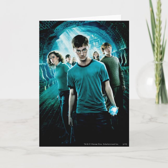Carte HARRY POTTER ET L'ORDRE DU PHOENIX™ Blue (Devant)