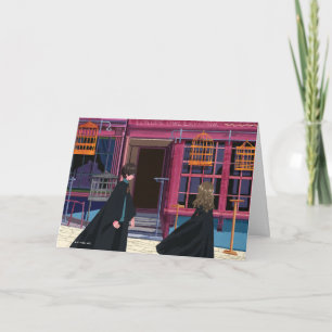 Carte HARRY POTTER™ & Hermione à Eeylops Owl Emporium
