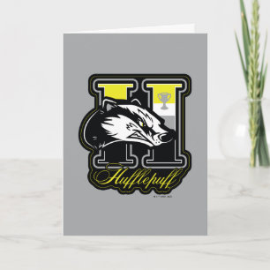 Carte HARRY POTTER™   HUFFLEPUFF™ Badge sportif