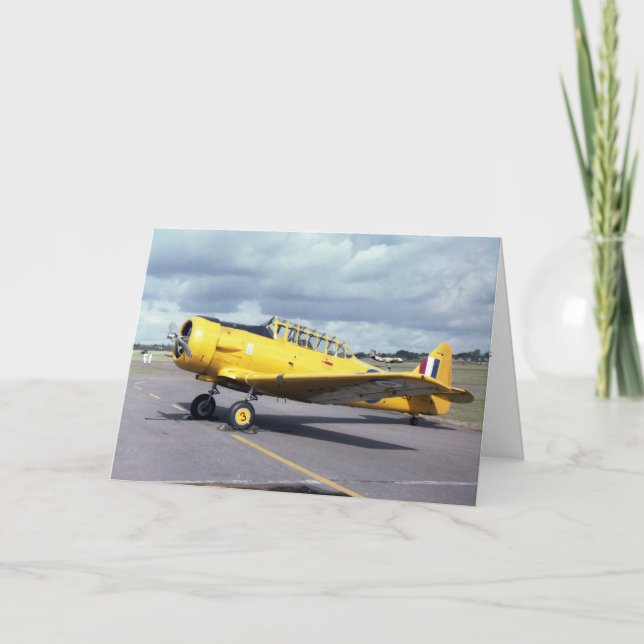 Carte Harvard Aircraft (Devant)