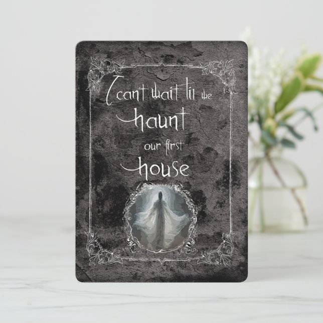 Carte Haunt Notre Première Maison (Debout devant)