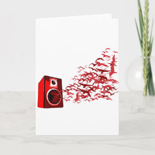 Carte Haut-parleurs Birds - Musique DJ Loud Disque Jocke