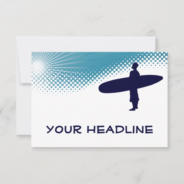 Carte haute surf ciel (Devant)