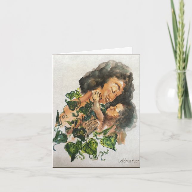 Carte hawaïenne de jour de mères (Devant)