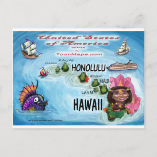 Carte Hawaii USA