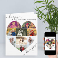 Heart 9 Photo Collage Aimer Vous Script N'Importe 