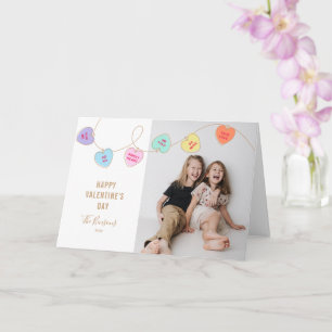 Carte Heart Candy Saint Valentin Photo