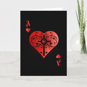 Carte Heart Poker Ace Casino