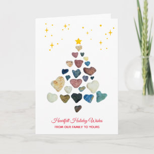 Carte Heart Rocks Heart Holiday Wings Salutation