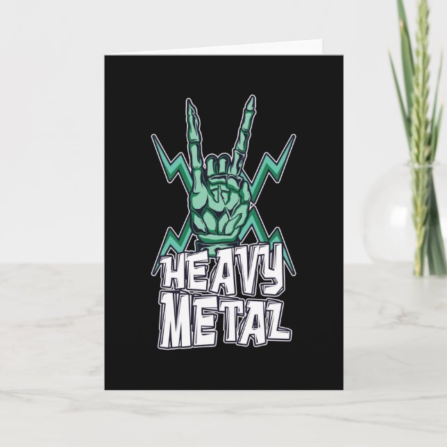 Carte Heavy metal (Devant)