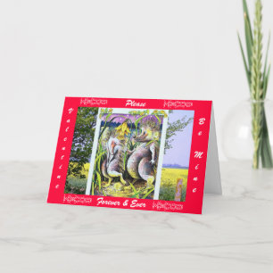 Carte Hedgehog Valentine