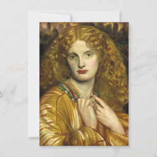 Carte Helen of Troy (par Dante Gabriel Rossetti)