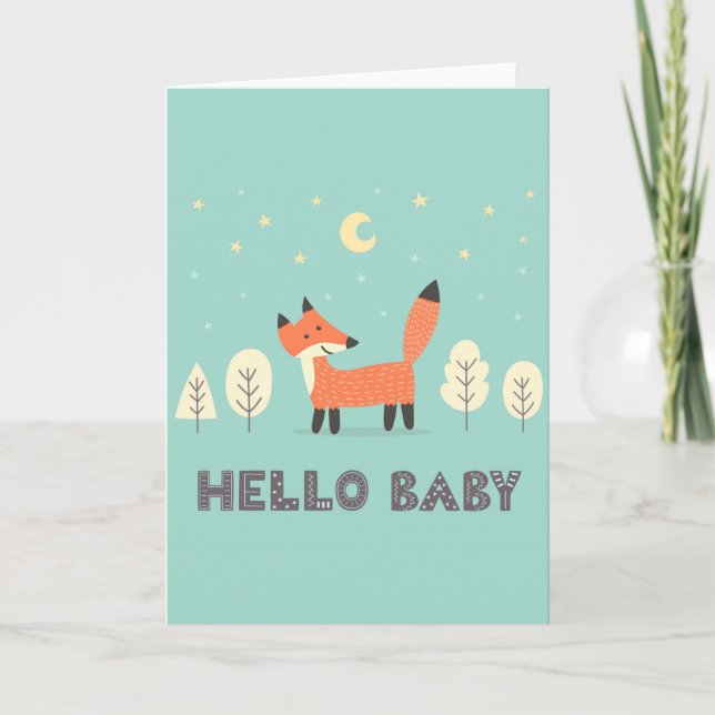 Carte Hello Baby Card (Devant)