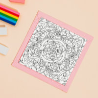 Hello Spring : Belle page de coloriage pour adulte