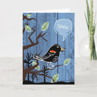 Carte Helloblackbird