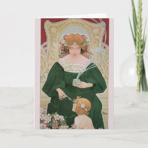 Carte Helm Cacao, de l'Art vintage par Privat Livemont