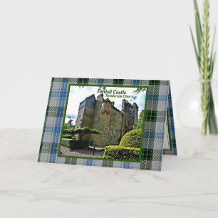 Carte Henderson Tartan Fordell Castle Photo