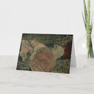 Carte Henri De Toulouse-Lautrec - deux amis