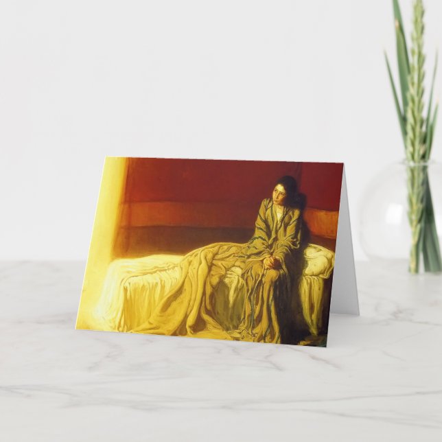 Carte Henry Ossawa Tanner L'Annonciation 1914 (Devant)