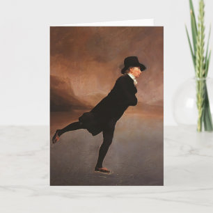 Carte Henry Raeburn- le ministre de patinage