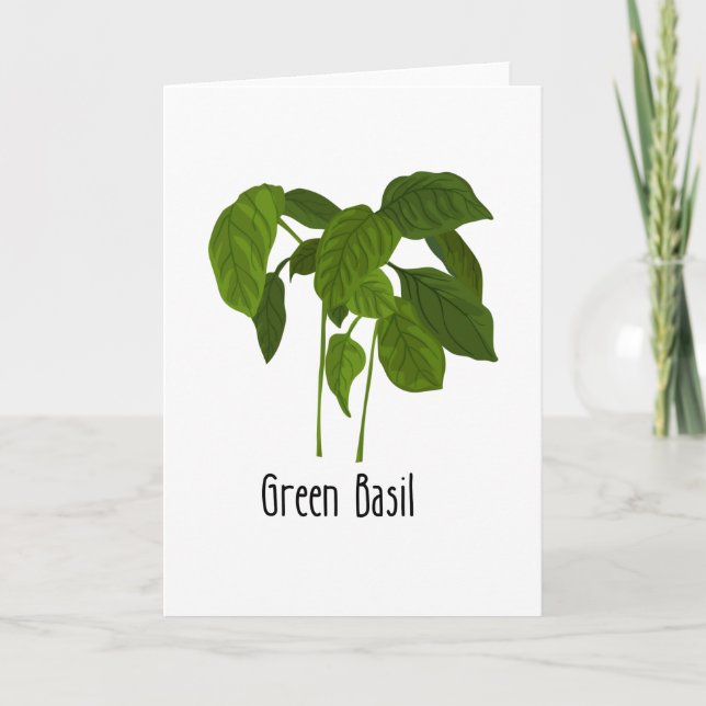 Carte Herbe Basil Spices (Devant)