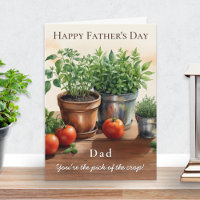Herbes et Tomates Choix de la Récolte Fête des Pèr