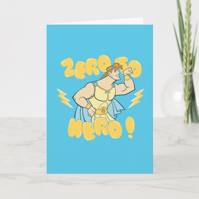 Carte Hercules - Zero to Hero Card (Devant)