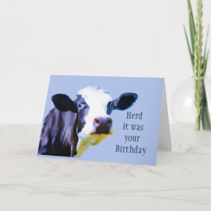 Carte Herd c'était ton anniversaire Espoir c'était amusa