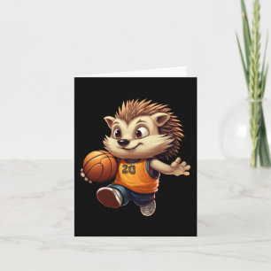 Carte Hérisson de basketball 1