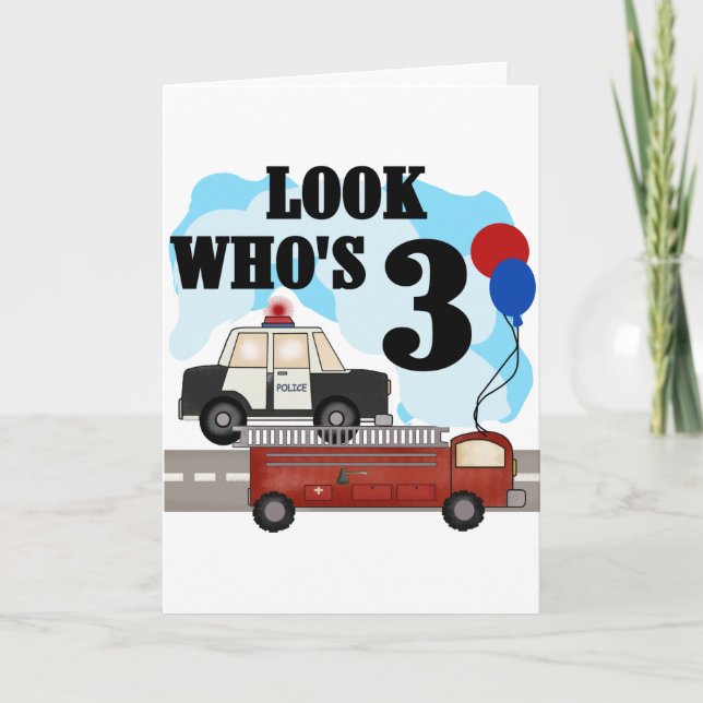Carte Héros de tous les jours 3e anniversaire Tshirts et (Devant)