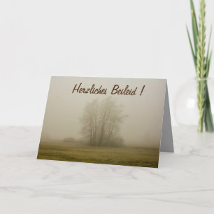 Carte Herzliches Beileid !