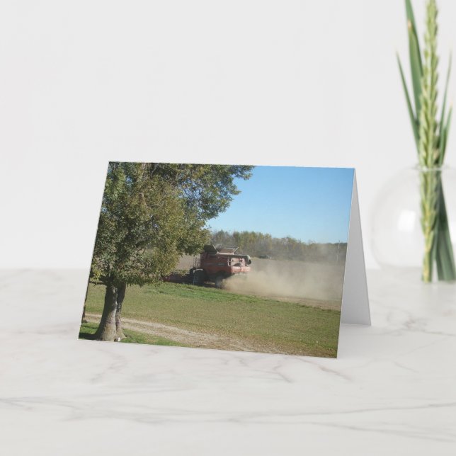 Carte Heure de récolte du soja (Devant)